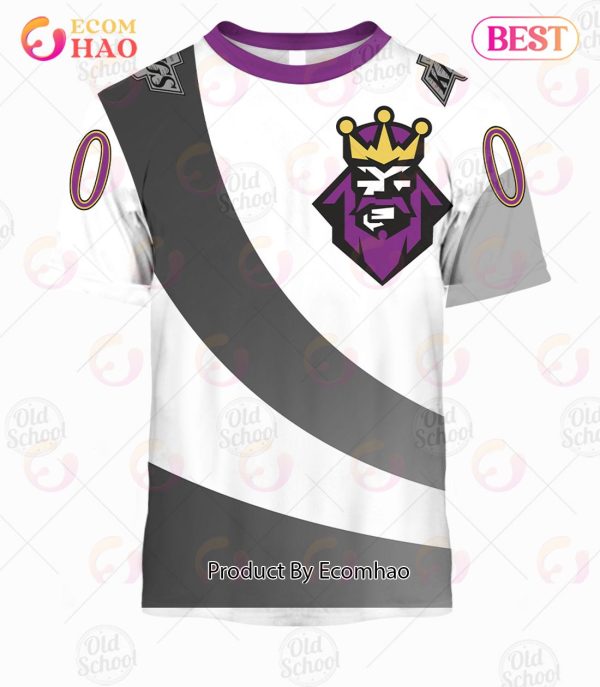 Personalized Los Angeles Kings Vintage Throwback NHL Jersey 3D Hoodie