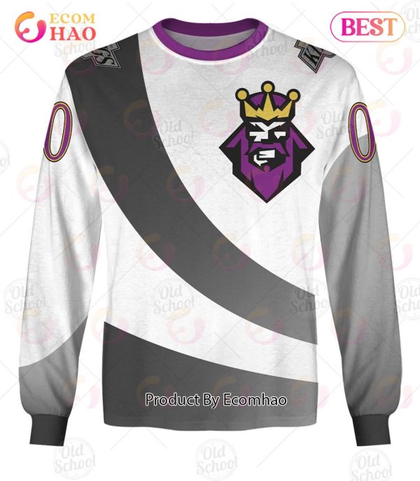 Personalized Los Angeles Kings Vintage Throwback NHL Jersey 3D Hoodie