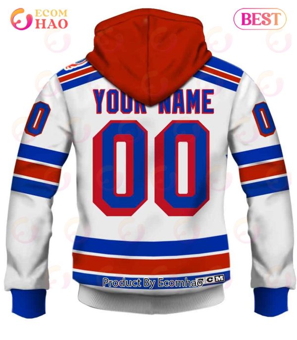 Personalized New York Rangers 1994 Throwback Vintage Home Jersey 3D Hoodie