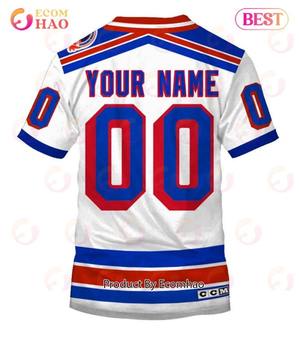 Personalized New York Rangers 1994 Throwback Vintage Home Jersey 3D Hoodie