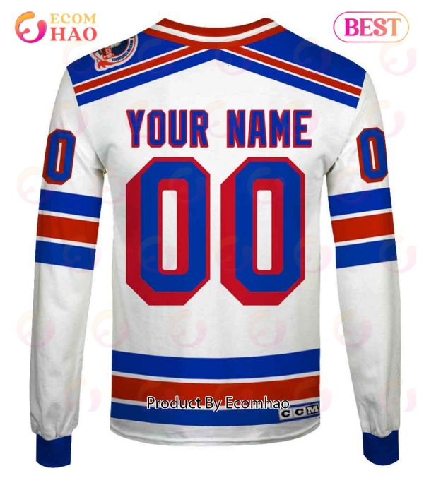 Personalized New York Rangers 1994 Throwback Vintage Home Jersey 3D Hoodie