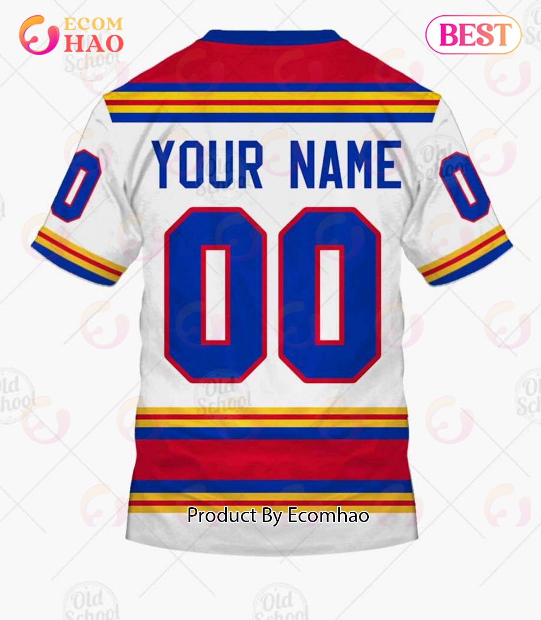 NHL New Jersey Devils Mix Jersey Custom Personalized Hoodie T Shirt  Sweatshirt - Growkoc