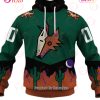 Personalized Phoenix Coyotes, Arizona Coyotes 90s Vintage Away Jersey 3D Hoodie