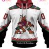 Personalized Phoenix Coyotes, Arizona Coyotes 90s Vintage Home Jersey 3D Hoodie