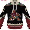 Personalized Phoenix Coyotes, Arizona Coyotes 90s Vintage Away Jersey 3D Hoodie