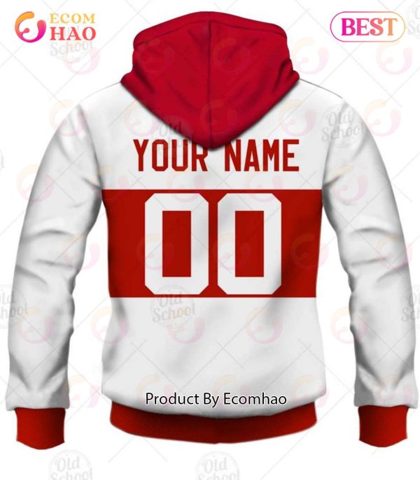 Personalized Vintage NHL Montreal Wanderers 1917 – 1918 Jersey 3D Hoodie