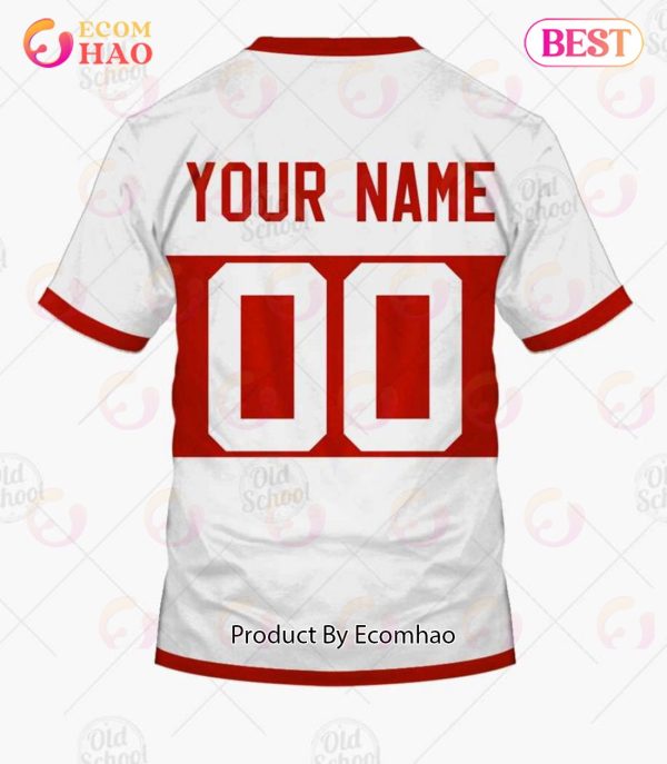 Personalized Vintage NHL Montreal Wanderers 1917 – 1918 Jersey 3D Hoodie