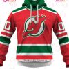 Personalized Vintage NHL New Jersey Devils Throwback Jersey White 3D Hoodie