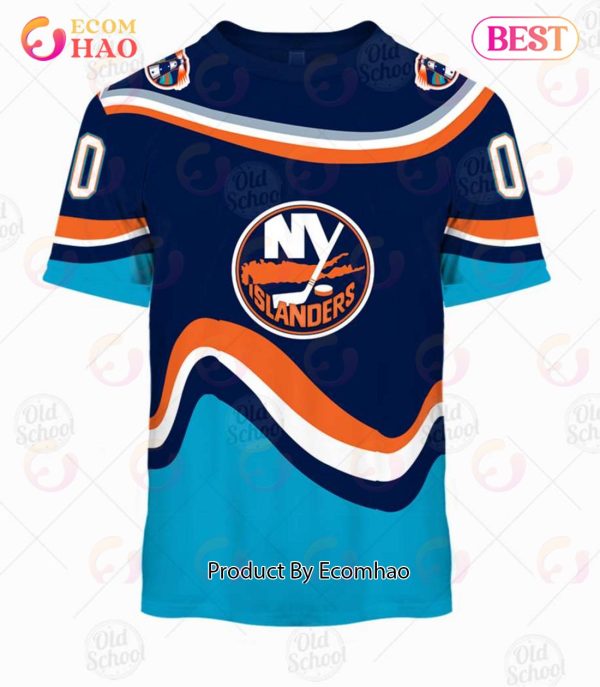 Personalized Vintage NHL New York Islanders 1997 Jersey 3D Hoodie
