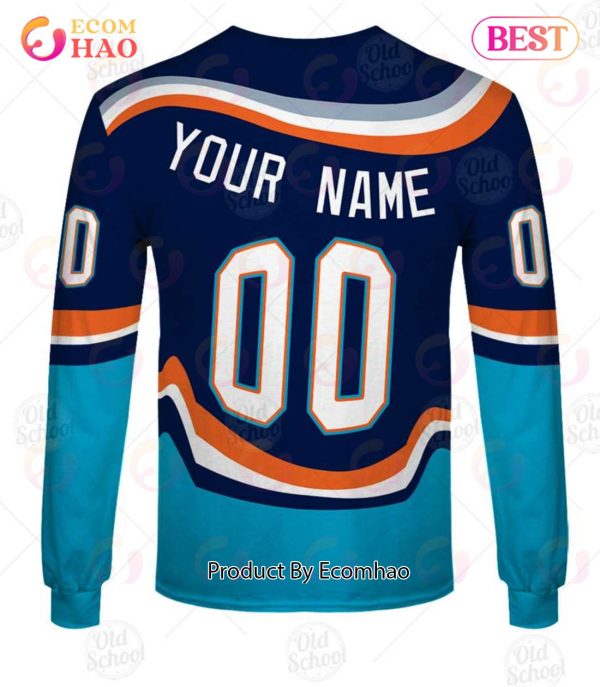Personalized Vintage NHL New York Islanders 1997 Jersey 3D Hoodie