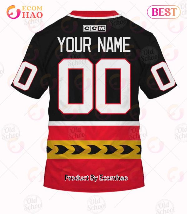 Personalized Vintage NHL Ottawa Senators Jersey 3D Hoodie