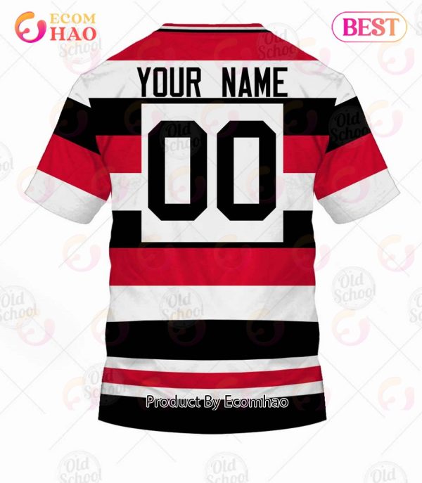 Personalized Vintage NHL Ottawa Senators, St. Louis Eagles Jersey 3D Hoodie
