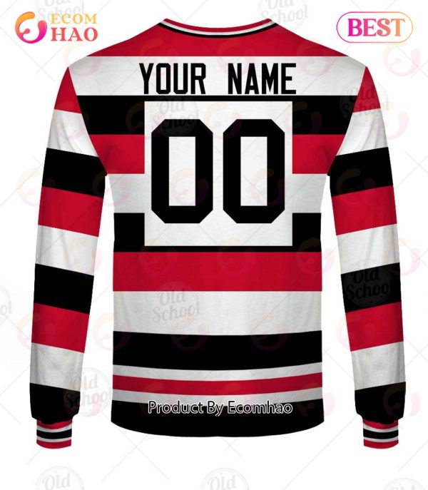 Personalized Vintage NHL Ottawa Senators, St. Louis Eagles Jersey 3D Hoodie