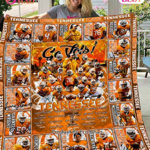 Tennessee Volunteers Football Quilt, Fleece Blanket