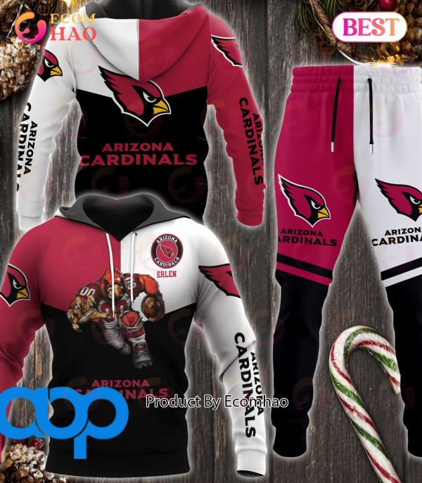 Arizona Cardinals NFL Personalized Combo 3D Hoodie, Zip Hoodie And Joggers Sports Fans