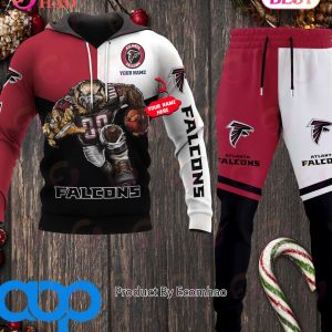 Atlanta Falcons NFL Personalized Combo 3D Hoodie, Zip Hoodie And Joggers Sports Fans