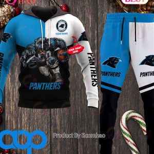 Carolina Panthers NFL Personalized Combo 3D Hoodie, Zip Hoodie And Joggers Sports Fans