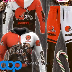 Cleveland Browns NFL Personalized Combo 3D Hoodie, Zip Hoodie And Joggers Sports Fans