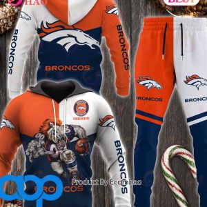 Denver Broncos NFL Personalized Combo 3D Hoodie, Zip Hoodie And Joggers Sports Fans