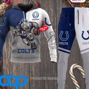 Indianapolis Colts NFL Personalized Combo 3D Hoodie, Zip Hoodie And Joggers Sports Fans