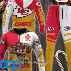 Kansas City Chiefs NFL Personalized Combo 3D Hoodie, Zip Hoodie And Joggers Sports Fans