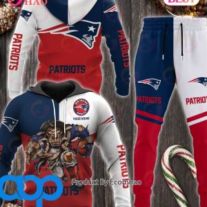 New England Patriots NFL Personalized Combo 3D Hoodie, Zip Hoodie And Joggers Sports Fans