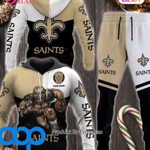 New Orleans Saints NFL Personalized Combo 3D Hoodie, Zip Hoodie And Joggers Sports Fans