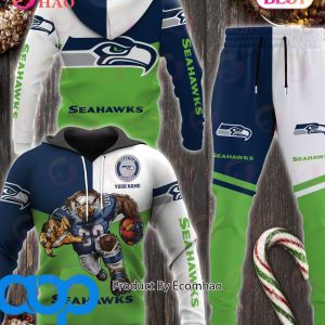 Seattle Seahawks NFL Personalized Combo 3D Hoodie, Zip Hoodie And Joggers Sports Fans