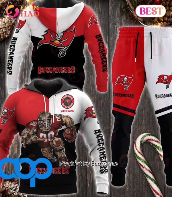 Tampa Bay Buccaneers NFL Personalized Combo 3D Hoodie, Zip Hoodie And Joggers Sports Fans