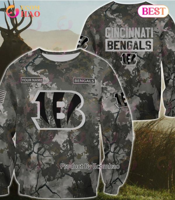 NFL Cincinnati Bengals Baseball Jersey Camo Shirt Perfect Gift - Ecomhao  Store