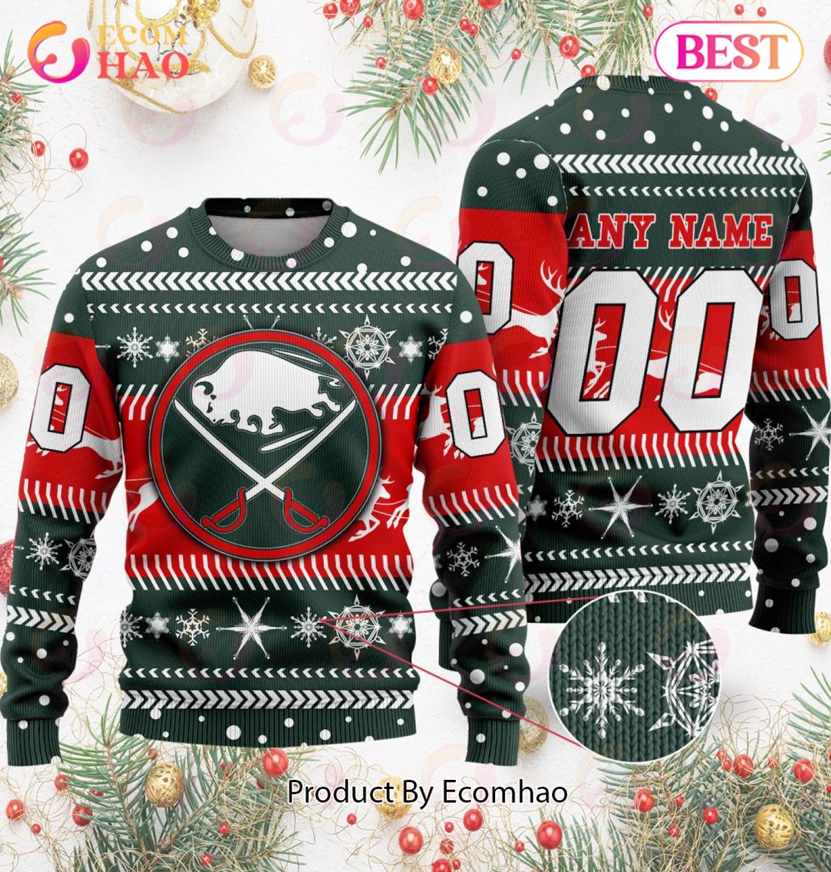 Tampa Bay Buccaneers NFL Football Knit Pattern Ugly Christmas Sweater -  Tagotee