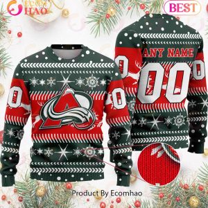 NHL Colorado Avalanche Specialized For Chrismas Season 3D Sweater