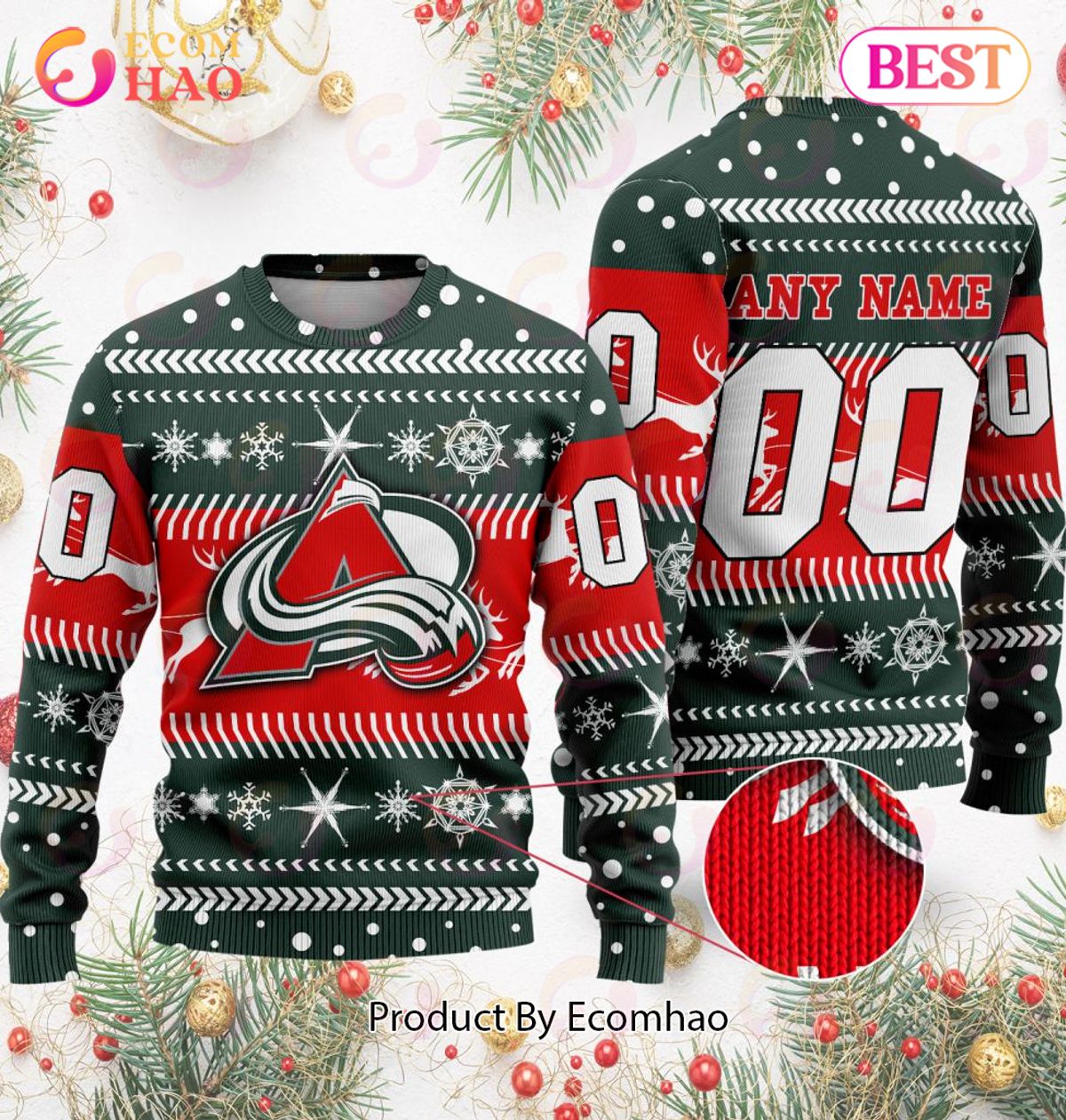 NHL Florida Panthers Specialized For Chrismas Season 3D Sweater