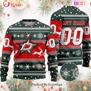 NHL Dallas Stars Specialized For Chrismas Season 3D Sweater