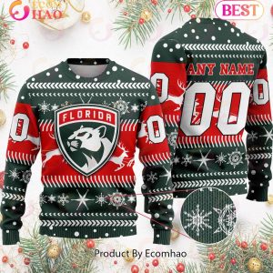 NHL Florida Panthers Specialized For Chrismas Season 3D Sweater