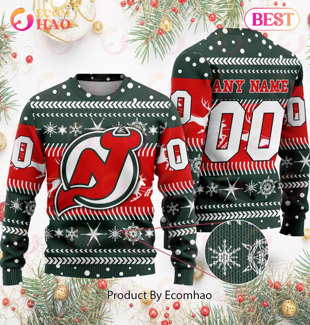 NHL Pittsburgh Penguins Specialized For Chrismas Season 3D Sweater