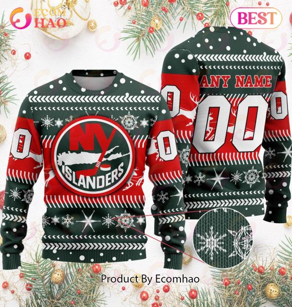 NHL New York Islanders Specialized For Chrismas Season 3D Sweater