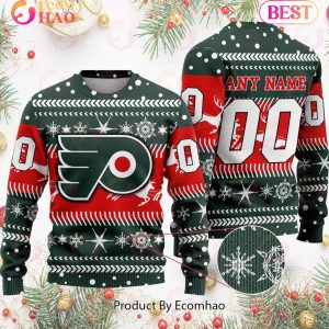 NHL Philadelphia Flyers Specialized For Chrismas Season 3D Sweater