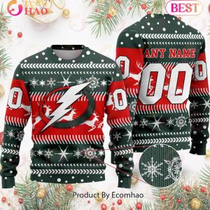 NHL Tampa Bay Lightning Specialized For Chrismas Season 3D Sweater
