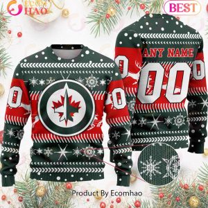 NHL Winnipeg Jets Specialized For Chrismas Season 3D Sweater