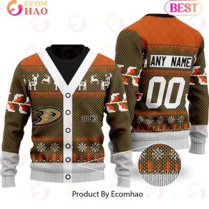 NHL Anaheim Ducks Specialized Unisex Sweater For Chrismas Season