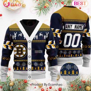 NHL Boston Bruins Specialized Unisex Sweater For Chrismas Season