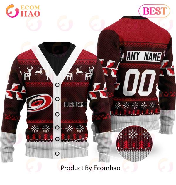 NHL Carolina Hurricanes Specialized Unisex Sweater For Chrismas Season