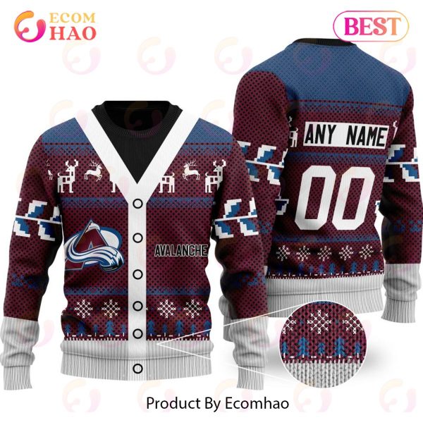 NHL Colorado Avalanche Specialized Unisex Sweater For Chrismas Season