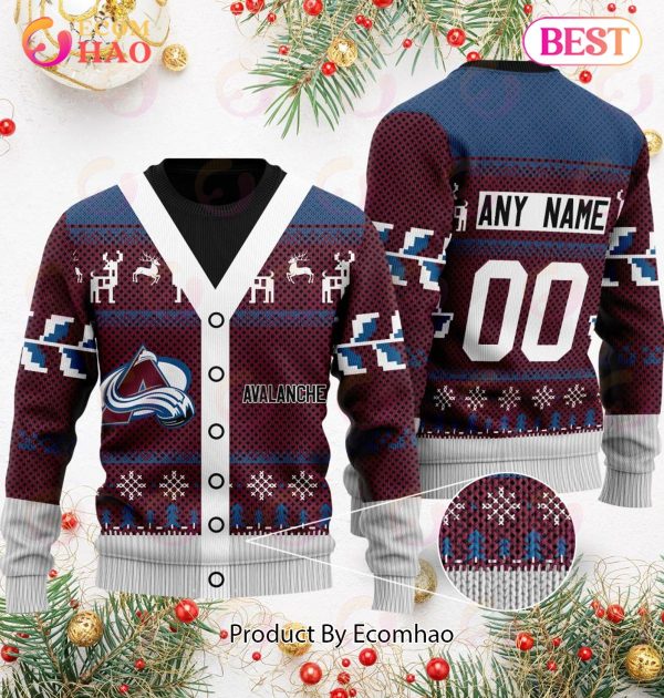 NHL Colorado Avalanche Specialized Unisex Sweater For Chrismas Season