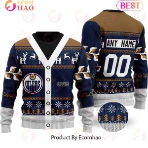 NHL Edmonton Oilers Specialized Unisex Sweater For Chrismas Season