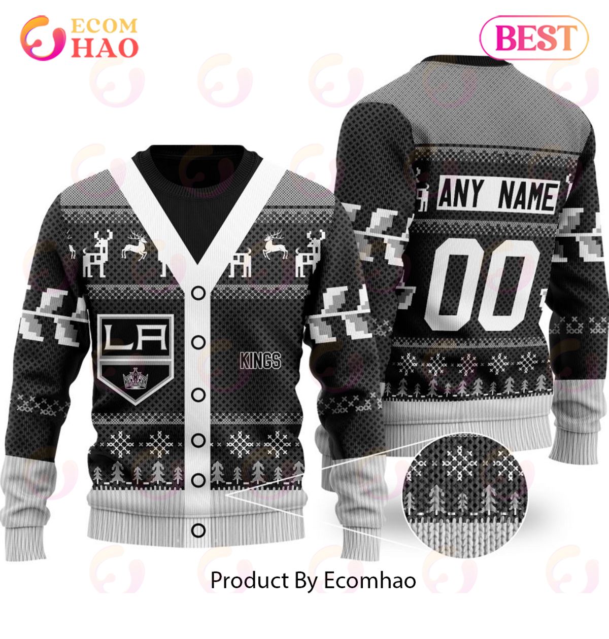 NHL Los Angeles Kings Specialized Unisex Sweater For Chrismas Season