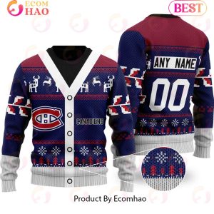 NHL Montreal Canadiens Specialized Unisex Sweater For Chrismas Season