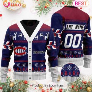 NHL Montreal Canadiens Specialized Unisex Sweater For Chrismas Season