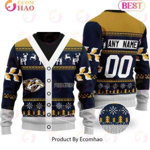 NHL Nashville Predators Specialized Unisex Sweater For Chrismas Season
